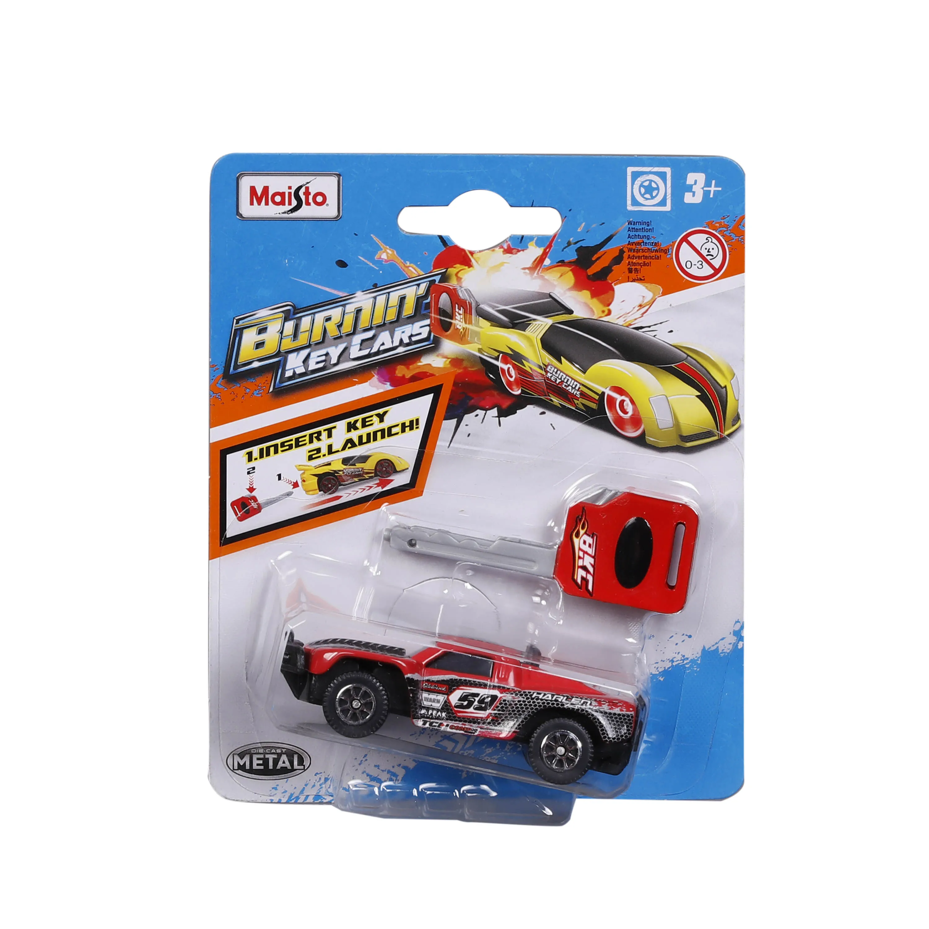 Burnin’ Key Cars Street Speeder – სათამაშო